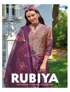 Lady Leela Rubiya Printed Salwar Kameez Catalog at Wholesale Rate