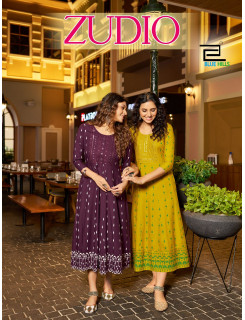 Blue Hills Zudio Anarkali Kurti Catalog at Wholesale Rate  Blue Hills Zudio Anarkali Kurti Catalog at Wholesale Rate