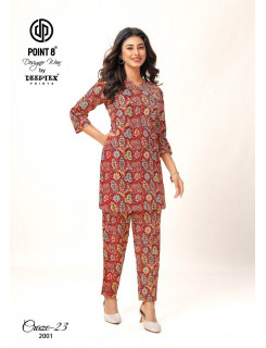 Deeptex Point 8 Craze vol 2 Co Ord Set Catalog at Wholesale Rate