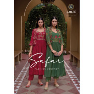 Kailee Fashion Safar Gowns Catalog at Wholesale Rate