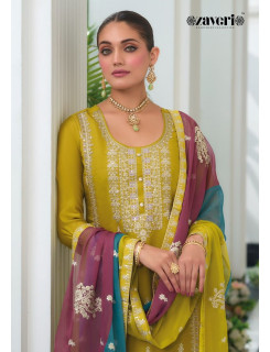 Zaveri Simer Embroidery Salwar Kameez Catalog at Wholesale Rate