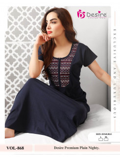 Desire Premium Night Dress Catalog at Wholesale Rate