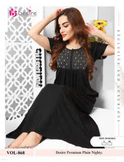 Desire Premium Night Dress Catalog at Wholesale Rate
