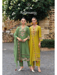 Kailee Fashion Safaranama Vol 5 Readymade Dress Catalog at Wholesale Rate Kailee Fashion Safaranama Vol 5 Readymade Dress Catalog at Wholesale Rate