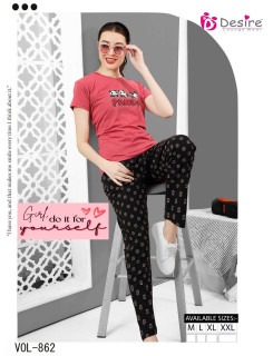 Desire Premium Series Night Dress Catalog at Wholesale Rate