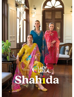 Lady Leela Shahida Embroidery Salwar Kameez Catalog at Wholesale Rate