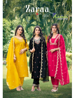 Karissa Zaraa Vol 2 Readymade Dress Catalog at Wholesale Rate