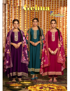 Karissa Gehnaa Anarkali Suits Catalog at Wholesale Rate