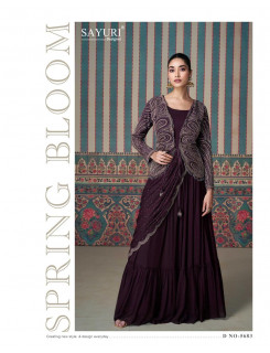 Sayuri Designer Ethnic One Piece Dress Catalog at Wholesale Rate Sayuri Designer Ethnic One Piece Dress Catalog at Wholesale Rate