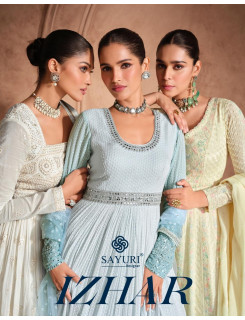 Sayuri Designer Izhaar Gowns Catalog at Wholesale Rate