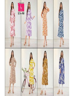 Gaabaa A Line One Piece Dress Size Set at Wholesale Rate