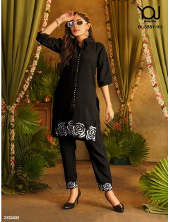 You Glossy Co Ord Set Size Set at Wholesale Rate