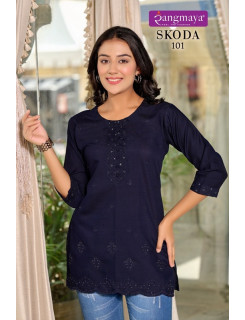 Rangmaya Skoda Ladies Tops Catalog at Wholesale Rate