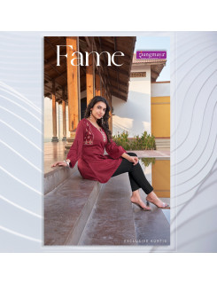 Rangmaya Fame Rayon Kurti Catalog at Wholesale Rate