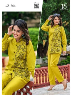 18 Attitude Sho Shaa Vol 8 Co Ord Set Catalog at Wholesale Rate