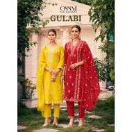 Ossm Gulabi Embroidery Salwar Kameez Catalog at Wholesale Rate Ossm Gulabi Embroidery Salwar Kameez Catalog at Wholesale Rate