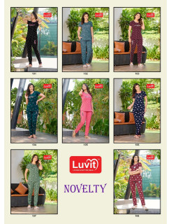 Luvit Novelty Night Dress Catalog at Wholesale Rate Luvit Novelty Night Dress Catalog at Wholesale Rate