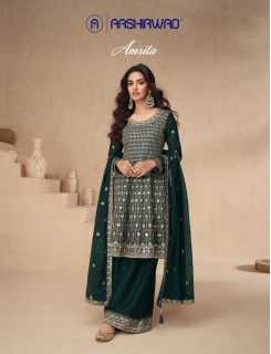 Aashirvad Creation Amrita Embroidery Salwar Kameez Catalog at Wholesale Rate Aashirvad Creation Amrita Embroidery Salwar Kameez Catalog at Wholesale Rate