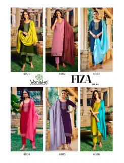 Vaniska Fiza Vol 4 Readymade Dress Catalog at Wholesale Rate
