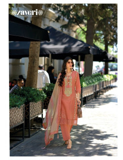 Zaveri Premium Cotton Salwar Kameez Catalog at Wholesale Rate