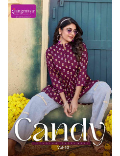 Rangmaya Candy Vol 10 Ladies Tops Catalog at Wholesale Rate
