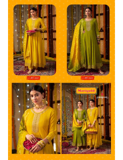 Rangoon Merigold Anarkali Suits Catalog at Wholesale Rate