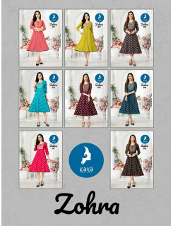 Kaya Kurti Zohra Anarkali Kurti Catalog at Wholesale Rate Kaya Kurti Zohra Anarkali Kurti Catalog at Wholesale Rate