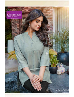 Rangmaya Milano Ladies Tops Catalog at Wholesale Rate