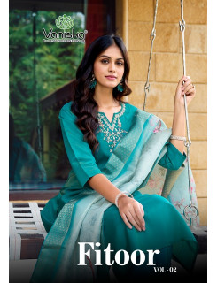Vaniska Fitoor Vol 2 Readymade Dress Catalog at Wholesale Rate