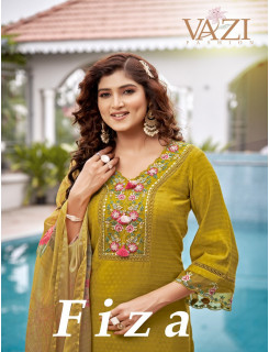 Vazi Fashion Fiza Designer Wedding Party Salwar Suits Catalog at Wholesale Rate
