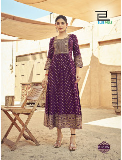 Blue Hills Urvashi Anarkali Kurti Catalog at Wholesale Rate Blue Hills Urvashi Anarkali Kurti Catalog at Wholesale Rate