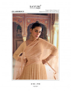 Sayuri Designer Rubina Gowns With Dupatta Catalog at Wholesale Rate