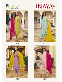 Karissa Inaya Readymade Dress Catalog at Wholesale Rate