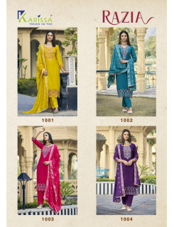 Karissa Razia Readymade Dress Catalog at Wholesale Rate