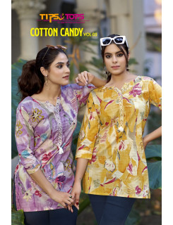Tips And Tops Cotton Candy Vol 5 Ladies Tops Catalog at Wholesale Rate Tips And Tops Cotton Candy Vol 5 Ladies Tops Catalog at Wholesale Rate