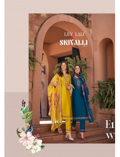 Lily and Lali Srivalli Vol 2 Embroidery Salwar Kameez Catalog at Wholesale Rate