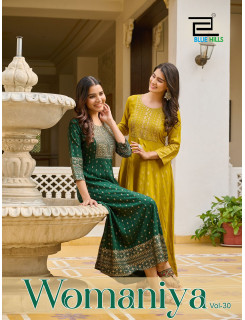 Blue Hills Womaniya Vol 30 Anarkali Kurti Catalog at Wholesale Rate Blue Hills Womaniya Vol 30 Anarkali Kurti Catalog at Wholesale Rate