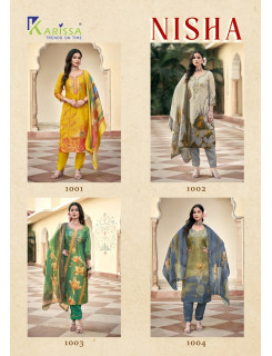 Karissa Nisha Printed Salwar Kameez Catalog at Wholesale Rate