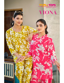 Tips And Tops Viona Co Ord Set Catalog at Wholesale Rate Tips And Tops Viona Co Ord Set Catalog at Wholesale Rate