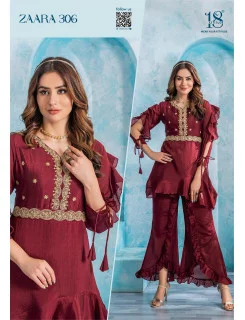 18 Attitude Zaara Vol 3 Co Ord Set Catalog at Wholesale Rate