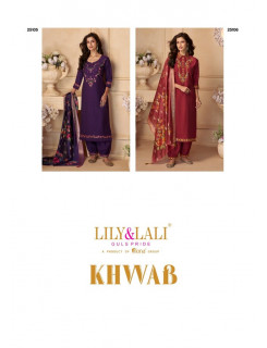 Lily And Lali Khwab Readymade Dress Catalog at Wholesale Rate