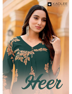 Kadlee Heer Kurtis With Bottom Catalog at Wholesale Rate