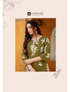 Kadlee Heer Kurtis With Bottom Catalog at Wholesale Rate