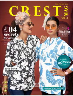 Radhika Lifestyle Crest Printed Kurti Catalog at Wholesale Rate