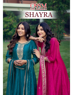 Ossm Shayra Anarkali Suits Catalog at Wholesale Rate