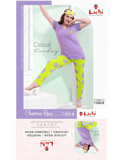 Lichi Rosy Night Dress Catalog at Wholesale Rate Lichi Rosy Night Dress Catalog at Wholesale Rate