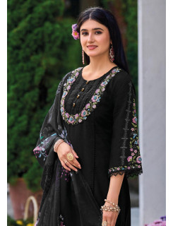 Lady Leela Charchav Embroidery Salwar Kameez Catalog at Wholesale Rate