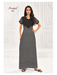 Pranjul Pragati Nighty Vol 9 Night Dress Catalog at Wholesale Rate