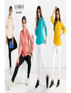 Gaaba Rayon Ladies Tops Size set at Wholesale Rate