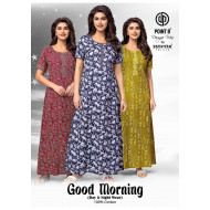 Deeptex Point 8 Good Morning Night Dress Catalog at Wholesale Rate